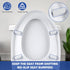 SS124 SS124, Toilet Seat Replacement Compatible with TOTO, Elongated Soft Close Toilet Seat for Transitional Slow-close
