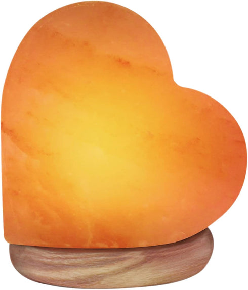 Himalayan Glow 944AC USB Heart Salt Lamp, Multicolor Night light, Best Home