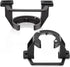 Zonon 2 Pcs Ceiling Fan Mounting Bracket Kits, Ceiling Fan Parts for Cathedral Canopy Living Room, Black (without Wire)