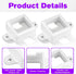 JIOTAR 40 H705, Pcs Light Clips for Govee Outdoor Lights (Non-Pro Version), Light Track System Mounting Brackets