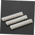 12-Position 10a Wire Connector Barrier Terminal Strip Brass Firmware Fastening Galvanized Screw Fire-Proof Plastic
