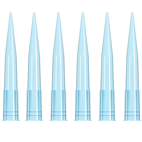 ONiLAB Pipette Tips 1000 UL, 500 PCS Clear Blue Laboratory Universal Plastic Tips, Autoclavable