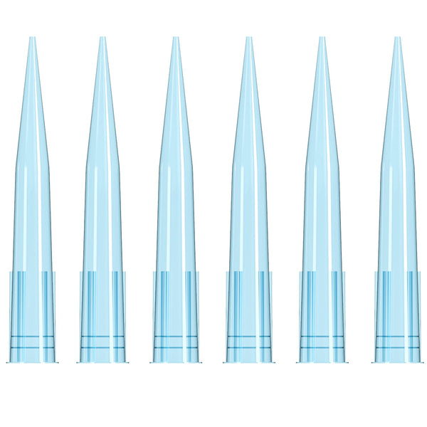 ONiLAB Pipette Tips 1000 UL, 500 PCS Clear Blue Laboratory Universal Plastic Tips, Autoclavable