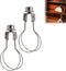 zuozuobubu 2-Pack Lamp Shade Light Bulb Clip Adapter, Clip on Lampshade Adapter &