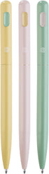 DIVERSEBEE Black Ink Ballpoint Pens, 3 Pack Retractable No Bleed Bible Pens, Cute Journaling Supplies, 1.0mm