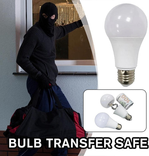 White Light Bulb Safe Box Secret Light Bulb, Storage Realistic Light Bulb Decoy Hiding, Safe-Hidden Compartment, Light bulb Diversion, Hidden Safes Products Safes and Safe Accessories by Jinshining