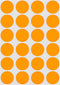 ChromaLabel 0.75 Inch Round Label – Permanent Color Code Dot Stickers, 1008 Pack, 24 Labels per Sheet, Fluorescent