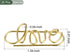YOKIVE 20 Pcs Paper Clips, Love Shape | Keep Desk Neat, Great for Art, Home, Daily Use (Gold, 1.34-Inch)