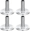4 Pcs 1.5" Tri Clamp to 0.5" Hose Barbed Adapter 304 Stainless Steel Sanitary Hose Barb Pipe Fitting for Plumbing