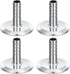 4 Pcs 1.5" Tri Clamp to 0.5" Hose Barbed Adapter 304 Stainless Steel Sanitary Hose Barb Pipe Fitting for Plumbing