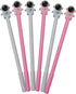 Maydahui 28PCS Cute Cartoon Spaceman Gel Pens, Black Ink, Astronaut Couples, Commemorative Space Collection