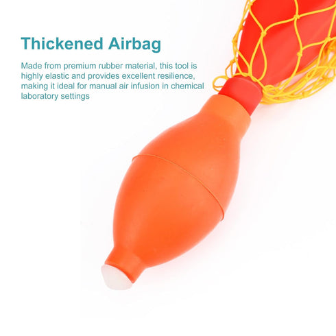 stonylab Double-Lined Pressurized Rubber Ball, Detachable Core Laboratory Pressure Tool for Scientific Applications