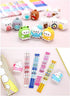 White Rabbit Molang Mini Figure Pencil Set, Korean Stationery 12ea 1 Set Blue from Korean Animation