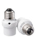 DEWENWILS Light Sensor Socket, E26/E27 Socket Adapter, Automatic Dusk to Dawn, Double