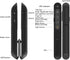 DinoFire 2.4GHz Wireless Presenter, Hyperlink Volume Control Presentation Clicker RF USB PowerPoint Clicker