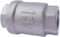1/2” Stainless Steel Vertical Check Valve DN15, NPT Female Threaded for Oil-Water Backflow Prevention