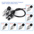 Pressure Transducer Sender Sensor for Oil Fuel Air Water, 1/8"NPT Thread Stainless Steel (150PSI)