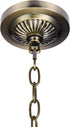 4.75 Inches 6 50 Canomo Diameter Canopy Kit and feet Pendant Light Fixture Chain with Maximum Fixture Weight of Pounds