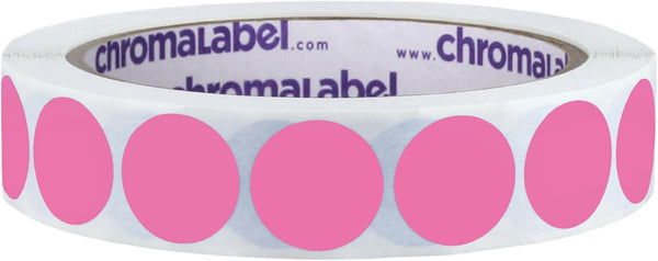ChromaLabel 3/4 Inch Circle Labels, Colored Dot Stickers, Removable Labels for Organizing & Labeling, 1000 Stickers per