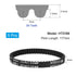 uxcell 5pcs HTD-3M Rubber Timing Belt 59 Teeth, 177mm Pitch Length x 6mm Width x 2.4mm Height, Closed Loop Pulley Timing Belt