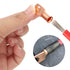 12PCS 2x3/8 Copper Ring Terminal Connectors, 2 AWG Heavy Duty Battery Cable Ends with 12 PCS 3:1 Heat Shrink Tubing for