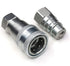 Hydraulic Coupler 1/4 NPT ISO 5675, CEKER Quick Connect Pioneer Style for Agricultural Tractor Couplers
