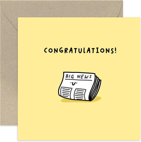 Old English Co. Fun Congratulations Card for Them - Special New for