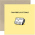 Old English Co. Fun Congratulations Card for Them - Special New for