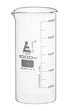 Eisco Labs 1000mL Beaker, Tall Form with Spout, Borosilicate 3.3 Glass, 100mL Graduations