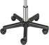 Hikarinowa Modern Round Rolling Stool Chair,PU Leather Swivel Adjustable Rolling Stools,Office Drafting
