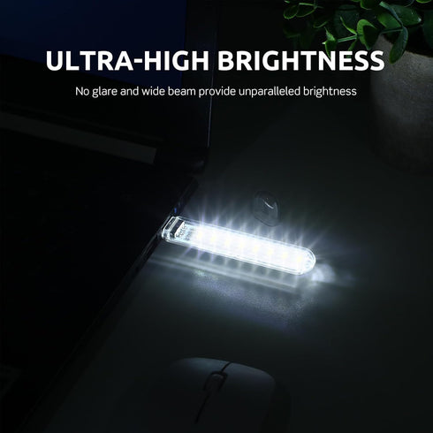 3 SEWACC Pcs USB Night Lights Small Led Lamps Portable USB Powered Lights for Home Office Desk and Party Decor
