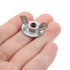 MUCKLILY 20pcs Stainless Steel Wingnut for Hurricane Shutters Quick Release Design with Hand Tool Weather-Resistant