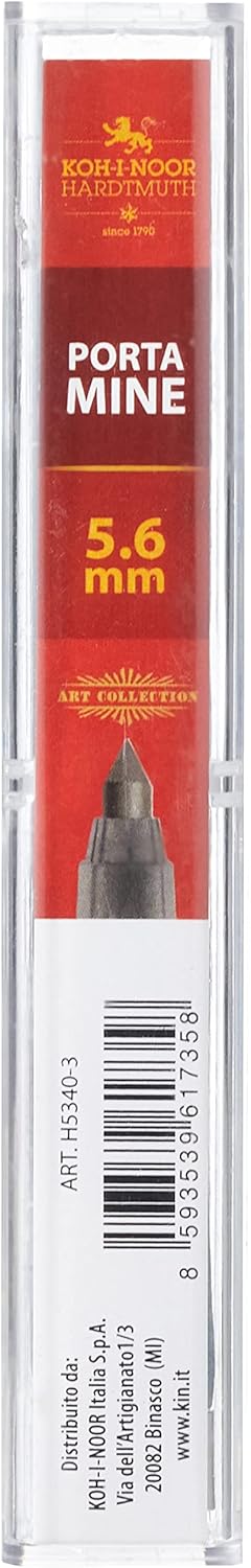 Koh-I-Noor 5340 Green All Metal Mechanical Pencil with Sharpener