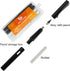 Everlasting Pencils 0.7mm Inkless Pen, 4Pcs Pencils with 8Pcs Replaceable Leads (Black White) Lapiz Infinito No Sharpen