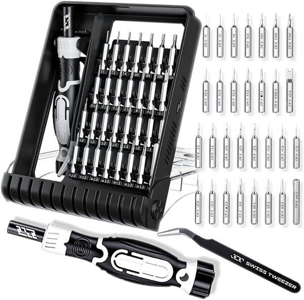 32 In 1 Small Screwdriver Set, Professional Repair Tools Kit for Phone, Laptop, PC, Camera, Game Console