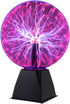 Tradeopia Plasma Ball 8", Static Electricity, Plasma Lamp, Touch & Sound Sensitive,