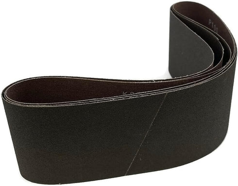 Sungold Abrasives 35168 120 Grit Premium Industrial X-Weight Sanding Belts, 6" x 48" (Pack of 3)