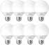 GvvooHome Vanity Light Bulbs for Bathroom, G25 LED Globe Light Bulbs for