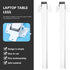 28cm GANAZONO Folding Table Legs High Bed Table Legs for Laptop Easy Install Standing Desk