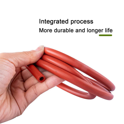 REJNHO 5m 2.5 6.5mm) Pure Silicone Hose - Flexible Gas & Water Pipe for Home Brewing and Winemaking(Length *