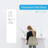 Extra Large Self-Adhesive Whiteboard Decal Sticker, 6.5 FEET Peel and Stick Wallpaper with 4 Dry Erase Markers, 17.7” X
