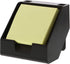 Bostitch Office Konnect Sticky Note Holder with Business Card Stand, Includes Pen Holders, Black