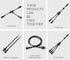 BTF-LIGHTING 5 Pin Electrical Connector 22AWG IP65 Male Female Connector 7.87in/20cm Extension Cable for LED Strip