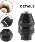 2 Pack Keyless Chuck Quick Change Chuck Replacement, 1/4 Chuck for 4486 Rotary Tools