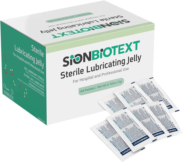 Sterile Lubricant Jelly for Hospitals and Clinics Use. Professional Lubricating Single Packets,