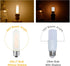 T10/T30 Bulb 25 2700K, 200 E26 2W Dimmable Bulbs, Bulb 3-Pack Frosted LED Light Watt Equivalent, Warm White LM