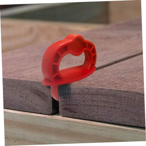 OSALADI 12pcs Decking Board Spacers, Plastic Decorative Nails for Deck Board Spacer Guide