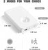 Powfloven 3 Pack Rechargeable Motion Sensor Stair Lights, Smart Wireless Led Battery Operated Night Lights, RGBW Stick