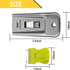 7-Pack Set, 4 3 22 XW Razor Scraper PCS All-Metal Razor Blade Scrapers and PCS Mini Plastic Scrapers, Extra PCS Razor