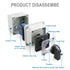Baomain Universal Rotary Changeover Switch - SZW26-20/D202.2D-W with Wider Master Switch Exterior Box, 660V 20A, 3